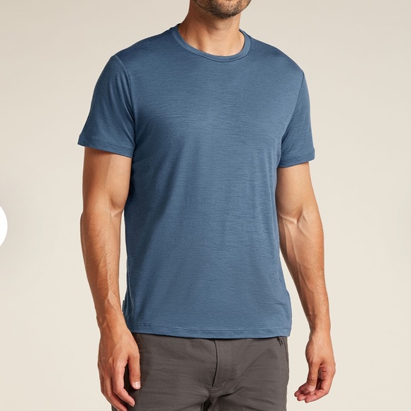 Icebreaker Men's Merino 150 Tech Lite Short Sleeve T-Shirt Sz S - Picture 1 of 7